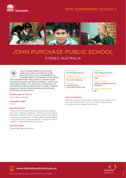 John Purchase Public School profile
