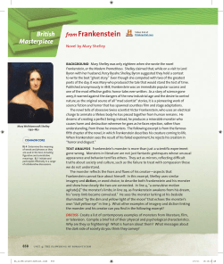 from Frankenstein - About Ms. Alston