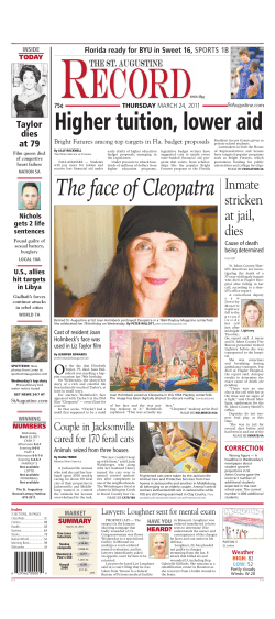 The face of Cleopatra