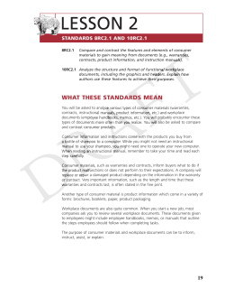 Sample Draft of Achieving Success in English