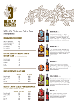 full cases (24 x 330ml) gift pack of 5 bottles + a