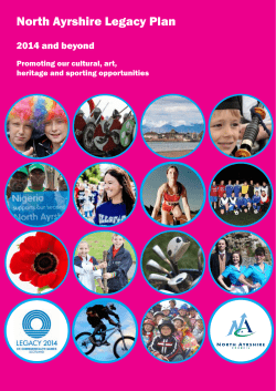 North Ayrshire Legacy Plan