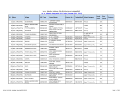 School List for DISE Code