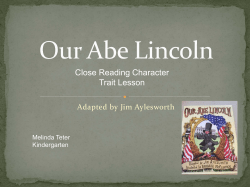 Our Abe Lincoln