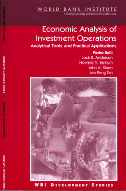 Economic Analysis of Investment Operations