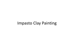 Impasto Clay Painting