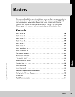 Blank Math Worksheets
