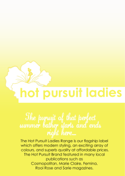 hot pursuit ladies