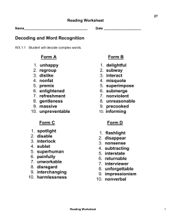 Form A - Panama-Buena Vista Union School District