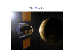 Introduction to the Planets