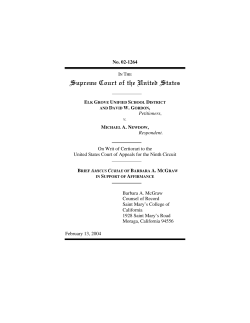 Full Text - Under God in the Pledge