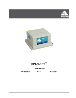 SPAN-CPT Receiver User Manual
