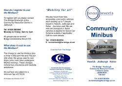 Community Minibus