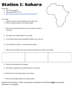 africa regions Stations