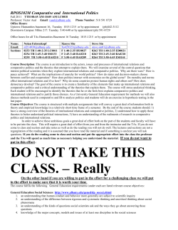 pos 102 introduction to comparative