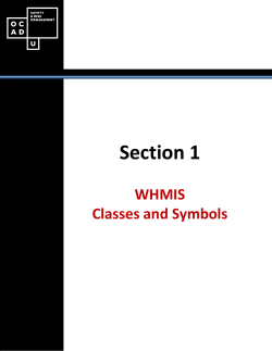 Flammable and Combustible Material