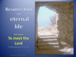 The Rapture - Jesus Plus Nothing!