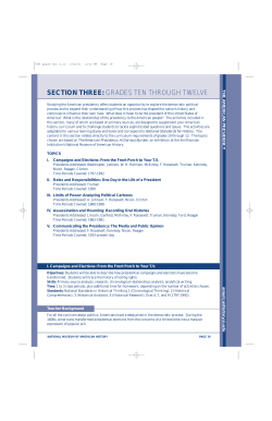 section three: grades ten through twelve