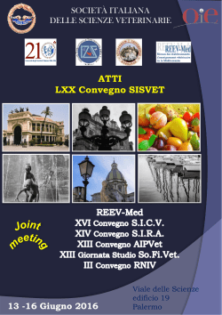 ATTI LXX Convegno SISVET 13