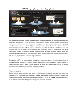 CoBRA - The First Responder`s First Choice