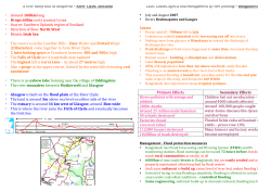 A river valley and its landforms &ndash; River Clyde, Scotland &bull; Around