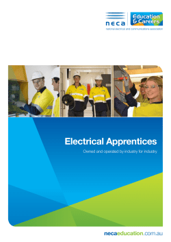 the Brochure - NECA Education and Careers