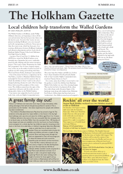 Summer 2014 - Holkham Hall