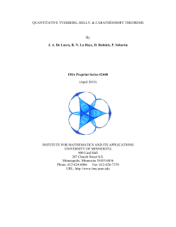 2448 - Institute for Mathematics and its Applications