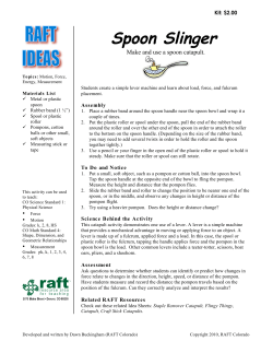 Spoon Slinger - RAFT Colorado