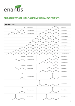 List of substrates