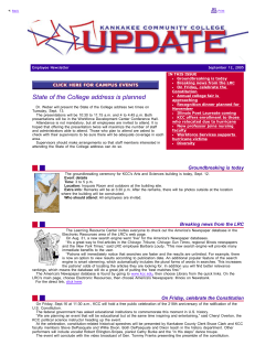 2005-09-12-Update - Kankakee Community College
