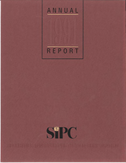 1991 - SIPC