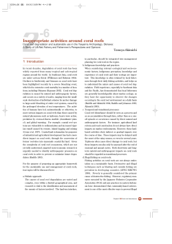 Coral Reefs of Japan