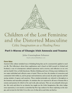 Children of the Lost Feminine and the Distorted Masculine