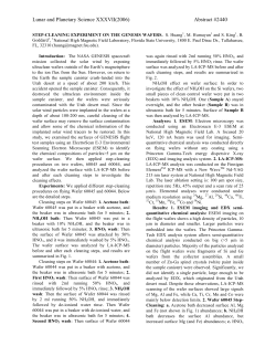 Lunar and Planetary Science XXXVII(2006)