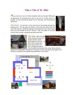 Take a Tour of St. Giles