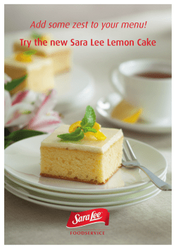 Add some zest to your menu!