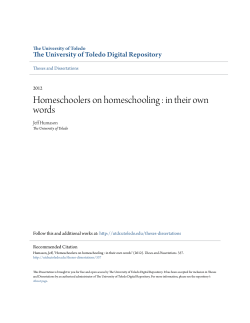 Homeschoolers on homeschooling : in their own words