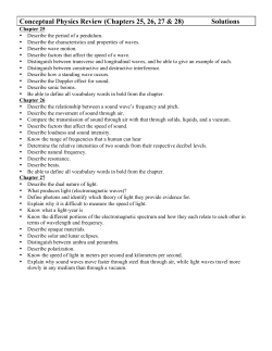 Conceptual Physics Review