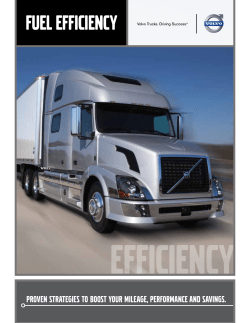 Better fuel efficiency starts right