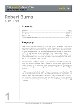 Print Version - Edinburgh Literary Pub Tour