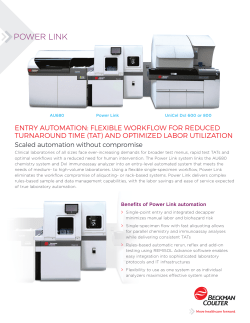 power link - Beckman Coulter