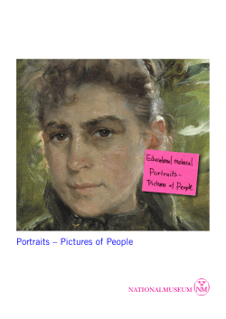 Portraits &ndash; Pictures of People