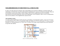 neighborhood environmental strengths