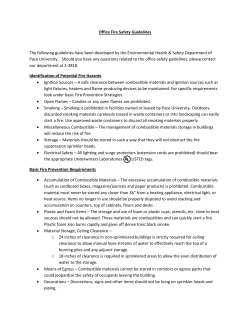 Office Fire Safety Guidelines
