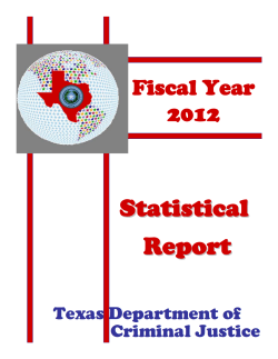 Fiscal Year 2012 Statistical Report