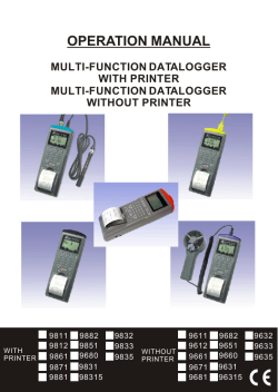 Printing Thermometer Operating