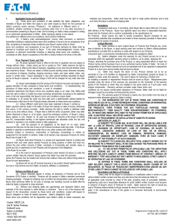 Terms and Conditions MEDC