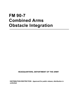FM 90-7 Combined Arms Obstacle Integration - Free