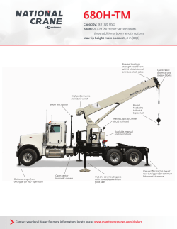 680H-TM - Manitowoc Cranes